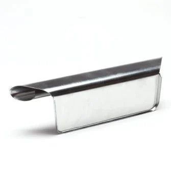 Zinken kopschot met en zonder kraal voor bakgoten - ZinkenRegenpijpen.nl