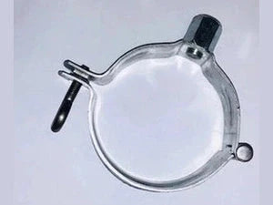 Zinken scharnierbeugel Ø100 mm voor regenpijp – beugel montage