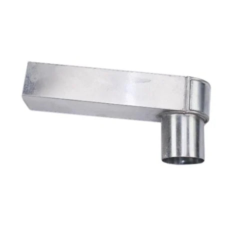 Stadsuitlopen voor regenpijpen in zink, koper en antraciet