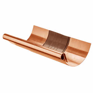 Koperen expansiestuk voor mastgoot - ZinkenRegenpijpen.nl