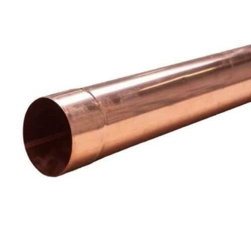 Ronde koperen buis 100mm - ZinkenRegenpijpen.nl