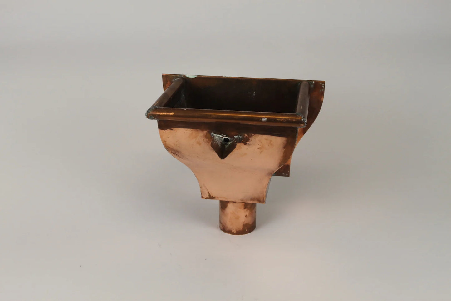 koperen vergaarbak Oud Hollands - ZinkenRegenpijpen.nl