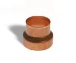 Verloopstuk koper voor uitlooptrechter voor mastgoot M280, M333 en M400 