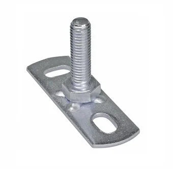 Montageplaat buitendraad M10, muurplaat met draad 30mm