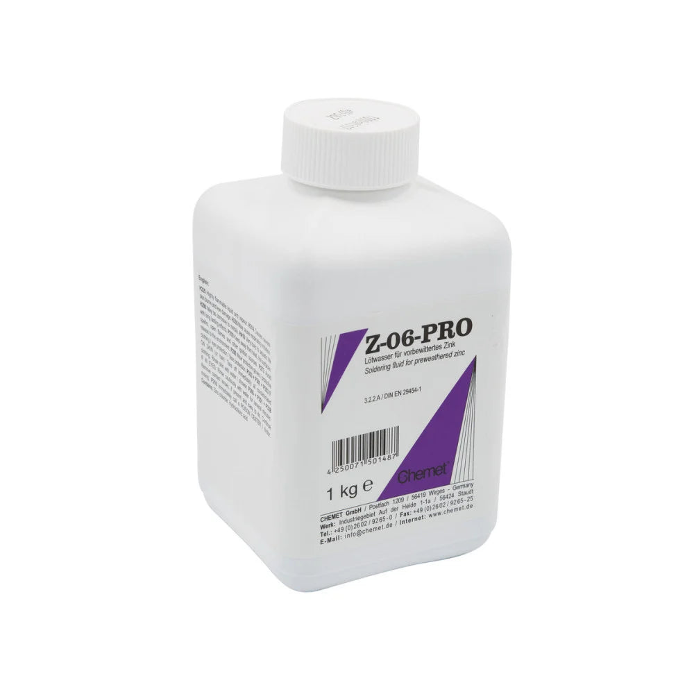 Soldeervloeistof voor solderen oud en zwart zink, Z-06