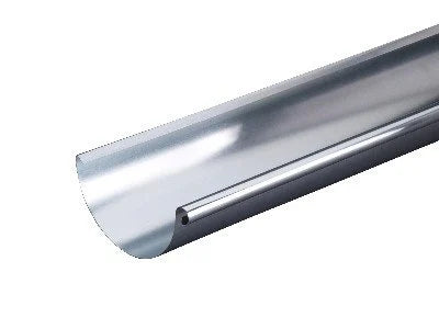 Zinken mastgoot M400 dakgoot – halfronde zinken dakgoot Ø ongeveer 192 mm