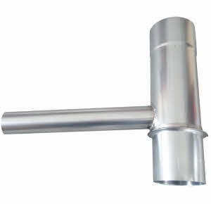 zinken regentonvuller tbv ronde buis