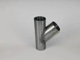 zinken T-Stuk voor een ronde regenpijp - ZinkenRegenpijpen.nl