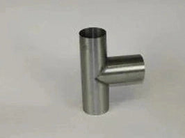 zinken T-Stuk voor een ronde buis - ZinkenRegenpijpen.nl